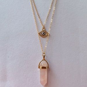 🆕⚡️Evil Eye / Stone Pendant Necklace 🧿